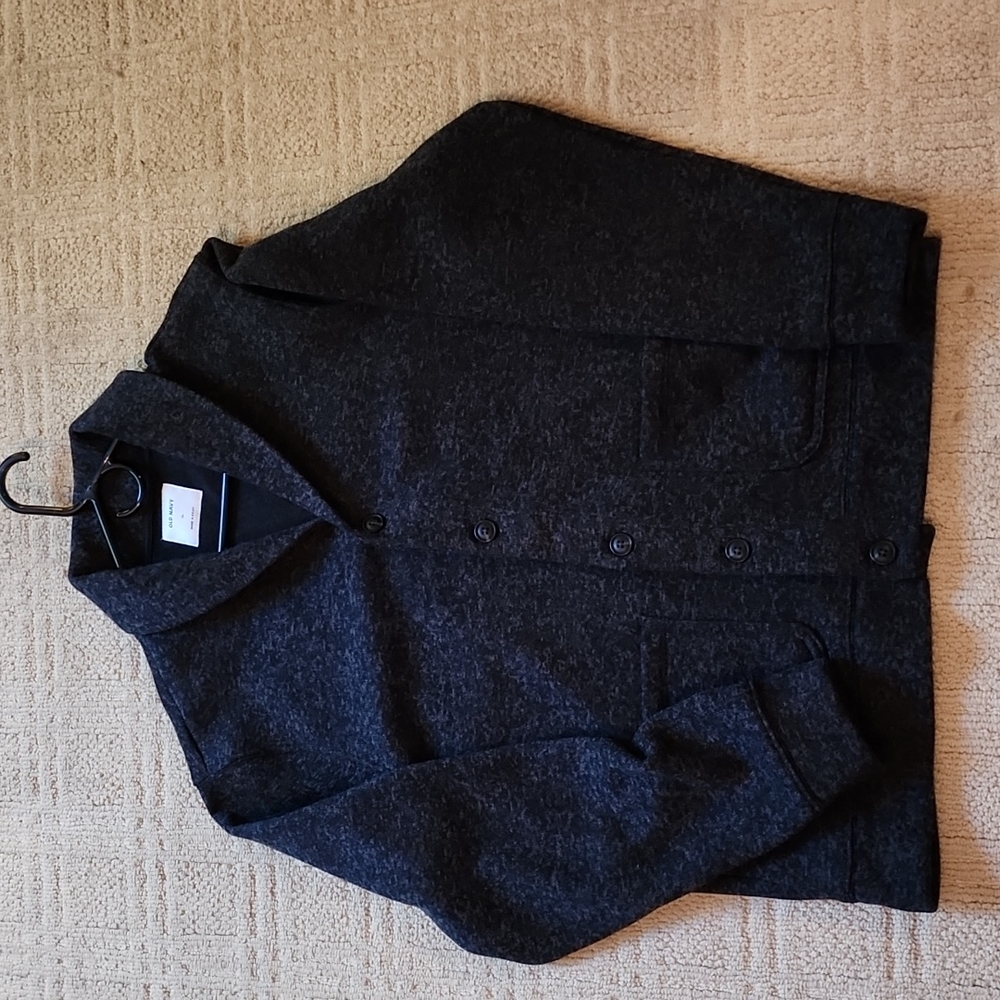 Mens gray cardigan